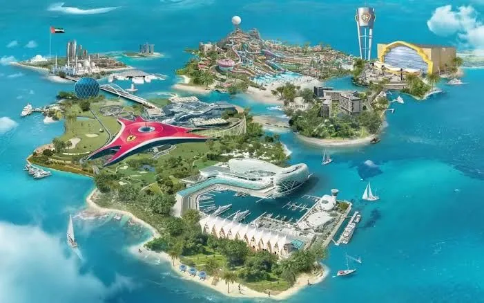 Yas Island / Destination illustration