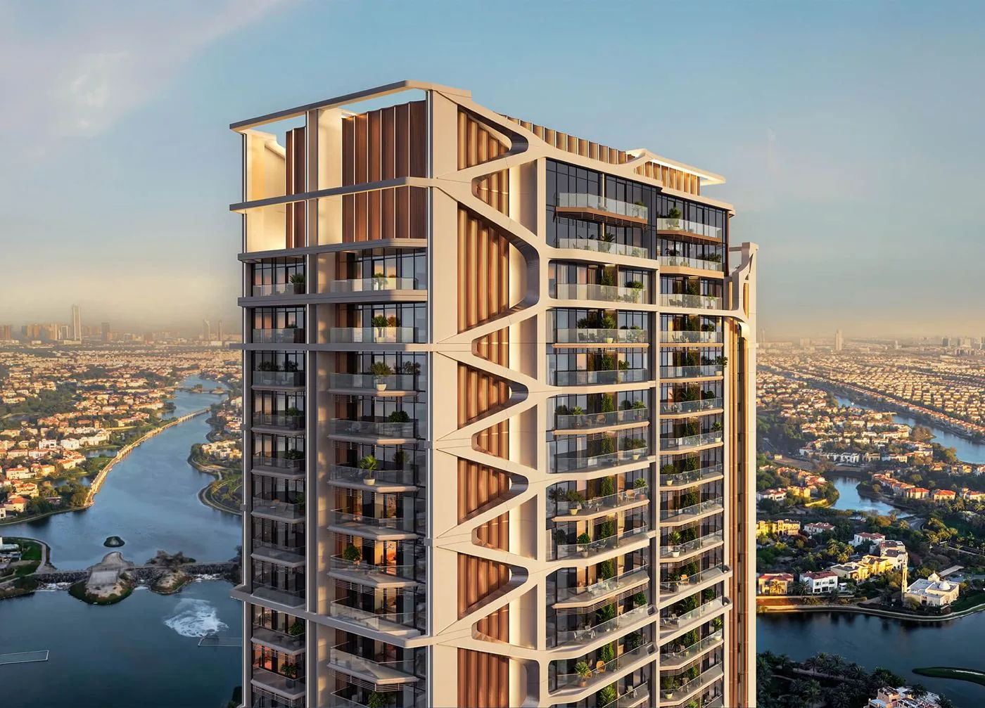 Dubai / Jumeirah Islands / Project rendering 1