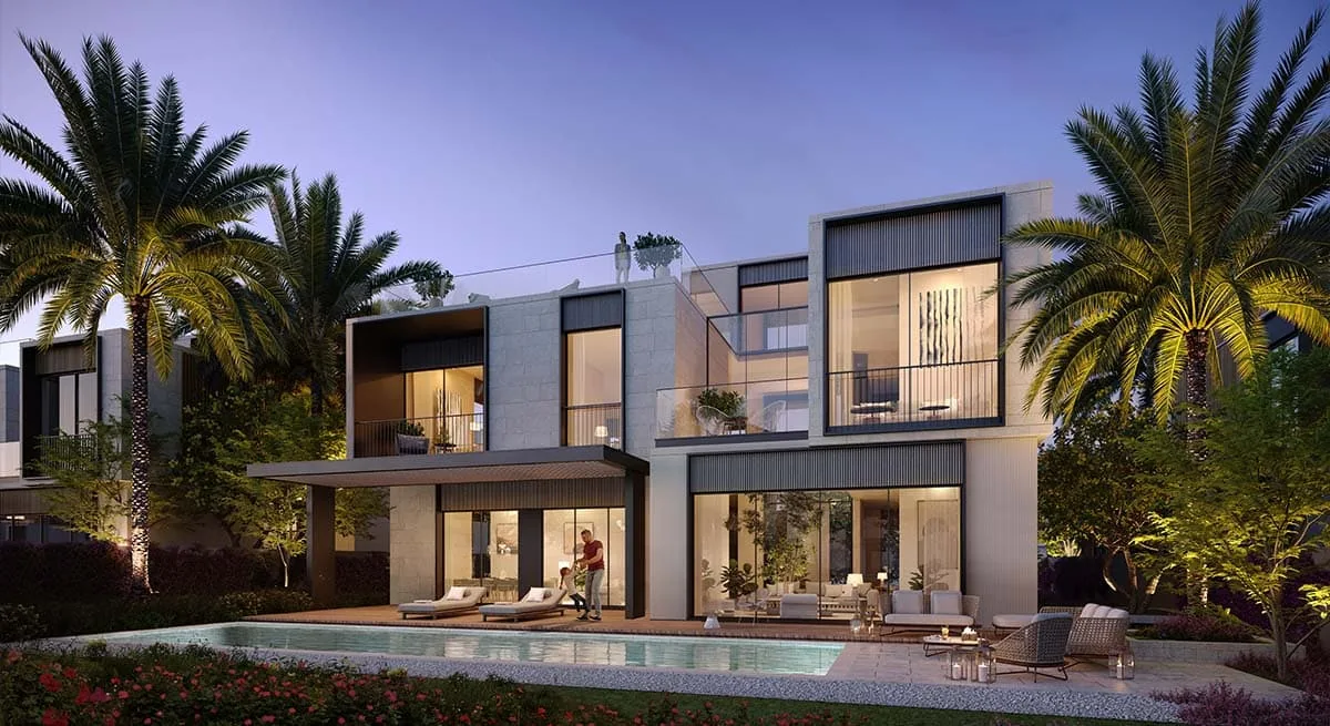 Villas / Dubai / Developer rendering